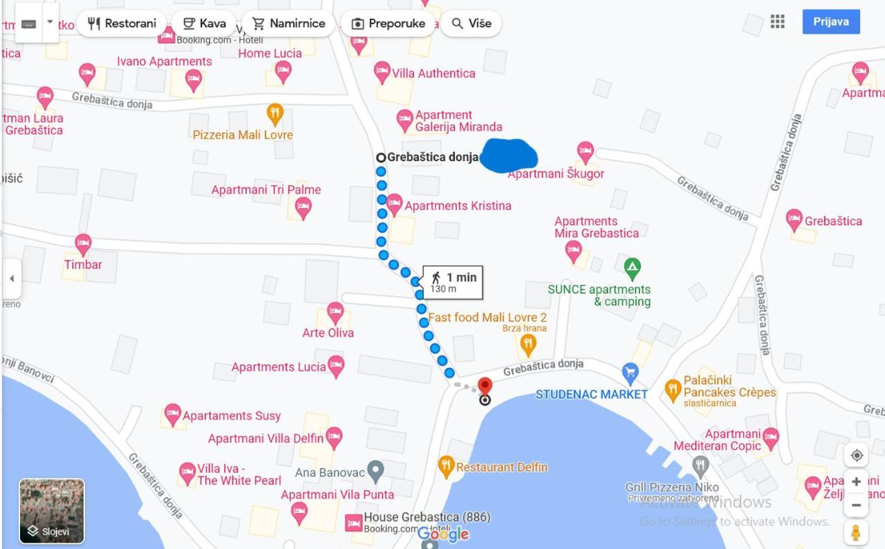 Grebaštica Apartmani Mlinar-One Bedroom Seaview מראה חיצוני תמונה